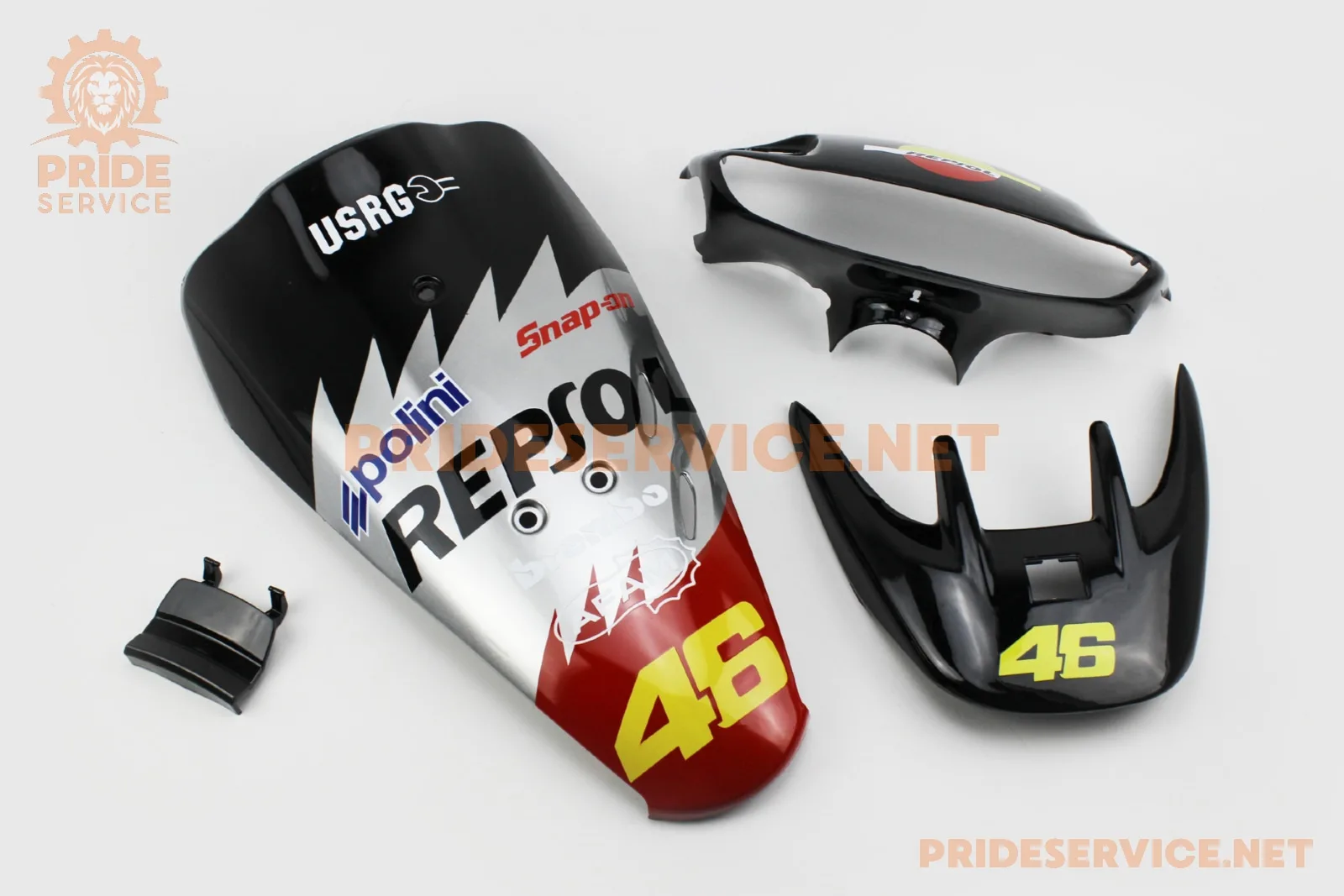 Honda DIO AF-35 Пластик-к-кт фарбовані 6 деталей, TUNING (P_329431)