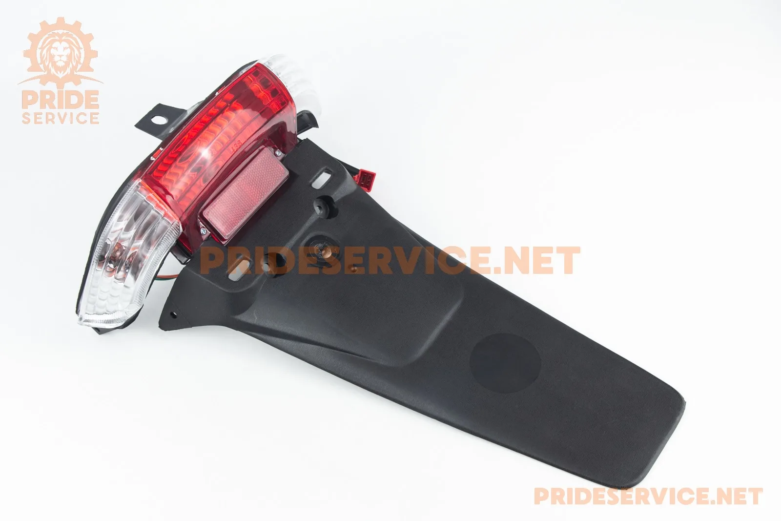 Honda DIO AF-18/25 задній ліхтар з крилом у зборі (прозорі поворотники) (P_329898)