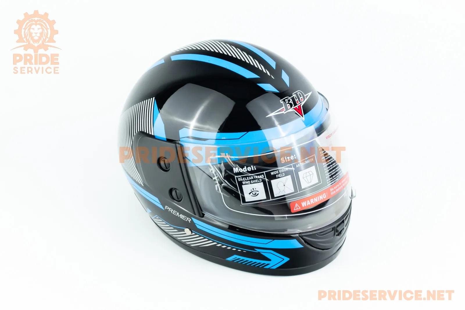Шолом інтеграл BLD-825B S (55-56см), чорно-синій (P_330462)