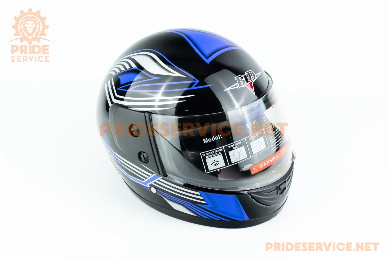 Шолом інтеграл BLD-825A XS (53-54см), чорно-синій (P_330562)