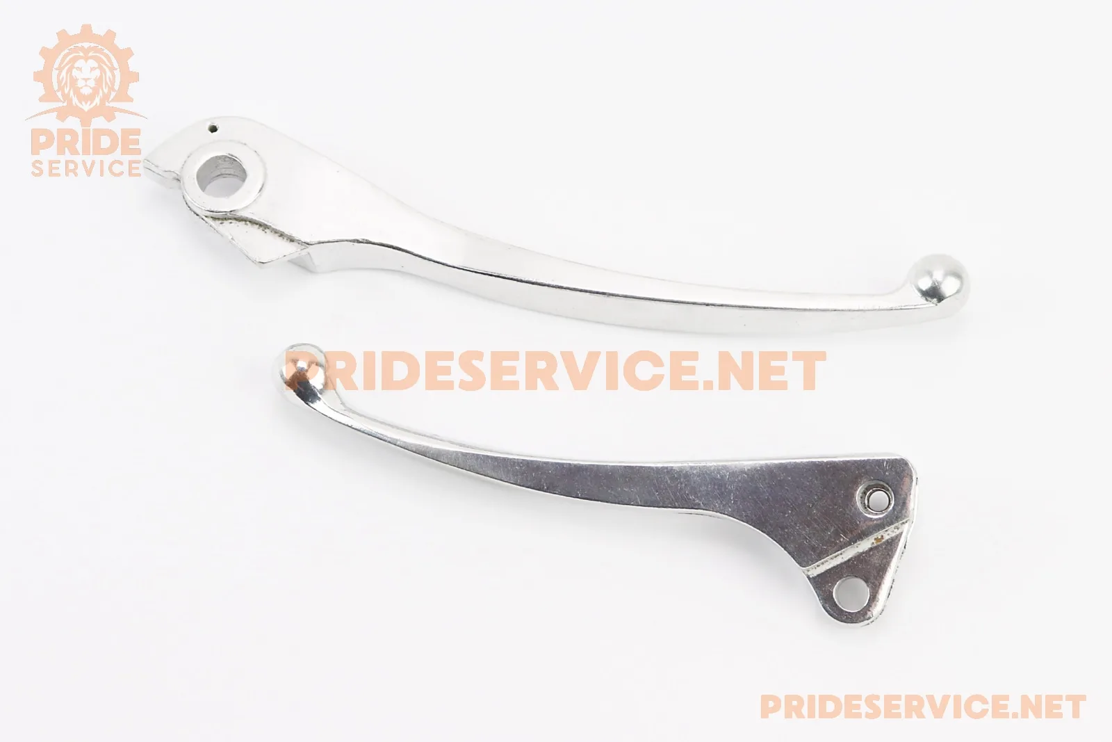 Важелі керма к-кт (правий диск гальмо) Honda DIO AF35, хром (P_331080)