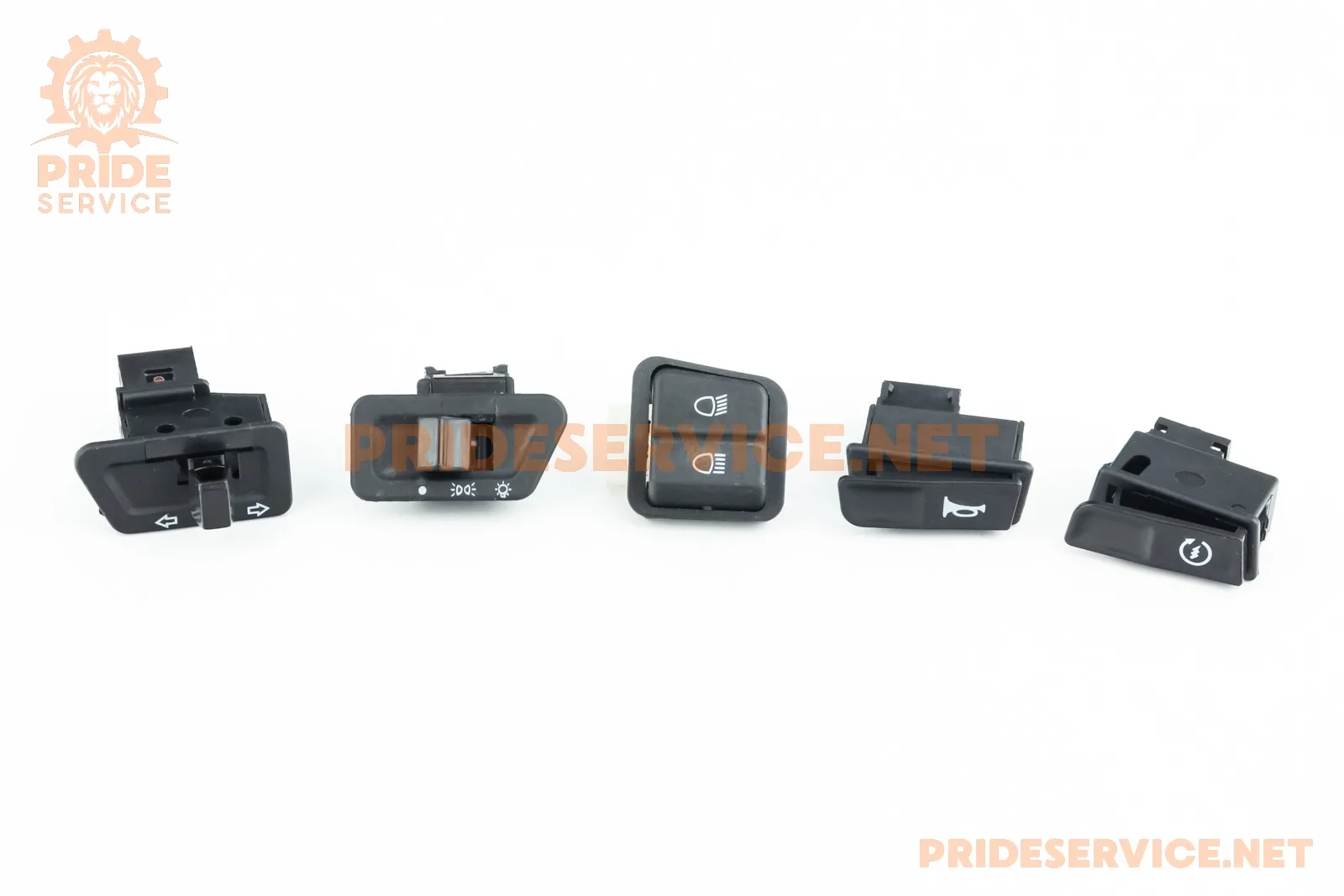 Кнопка перемикач Honda LEAD/GY6 к-кт 5шт (P_331250)