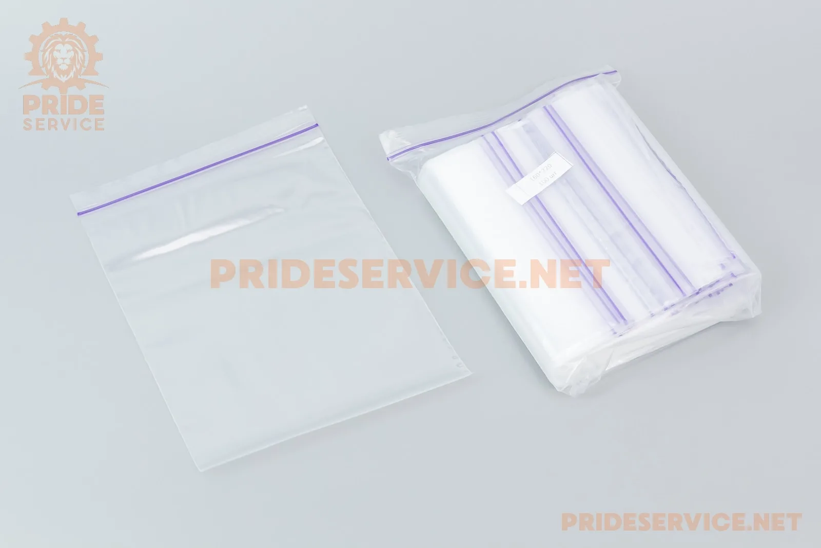 Пакети з замком Zip-Lock 16*22см, уп.100шт (P_334036)