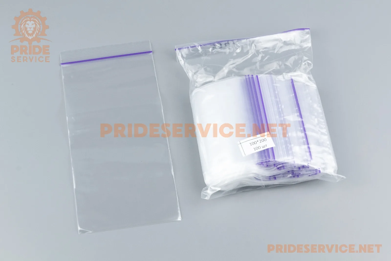 Пакети з замком Zip-Lock 10*20см, уп.100шт (P_334130)