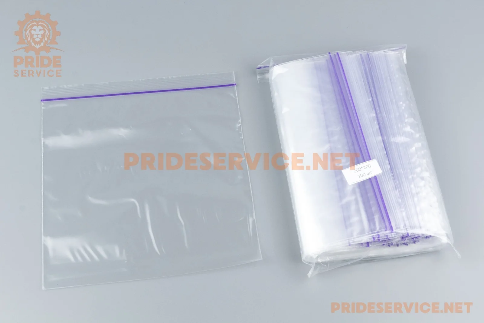 Пакети з замком Zip-Lock 20*20см, уп.100шт (P_334139)