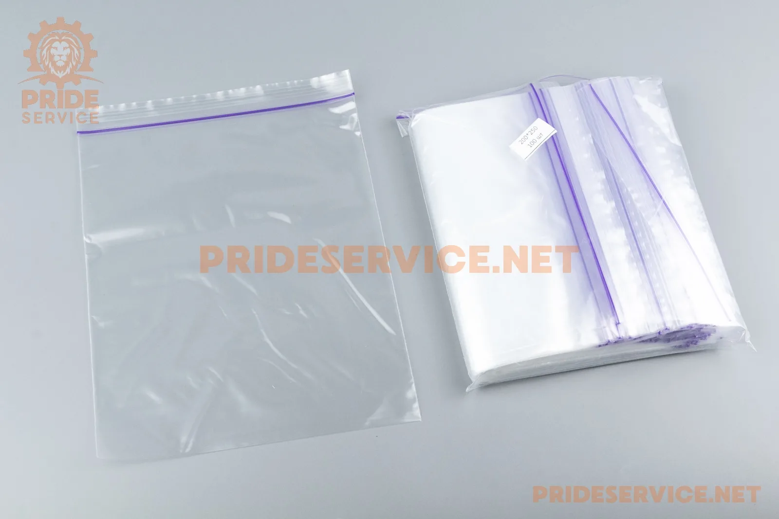 Пакети з замком Zip-Lock 20*25см, уп.100шт (P_334140)