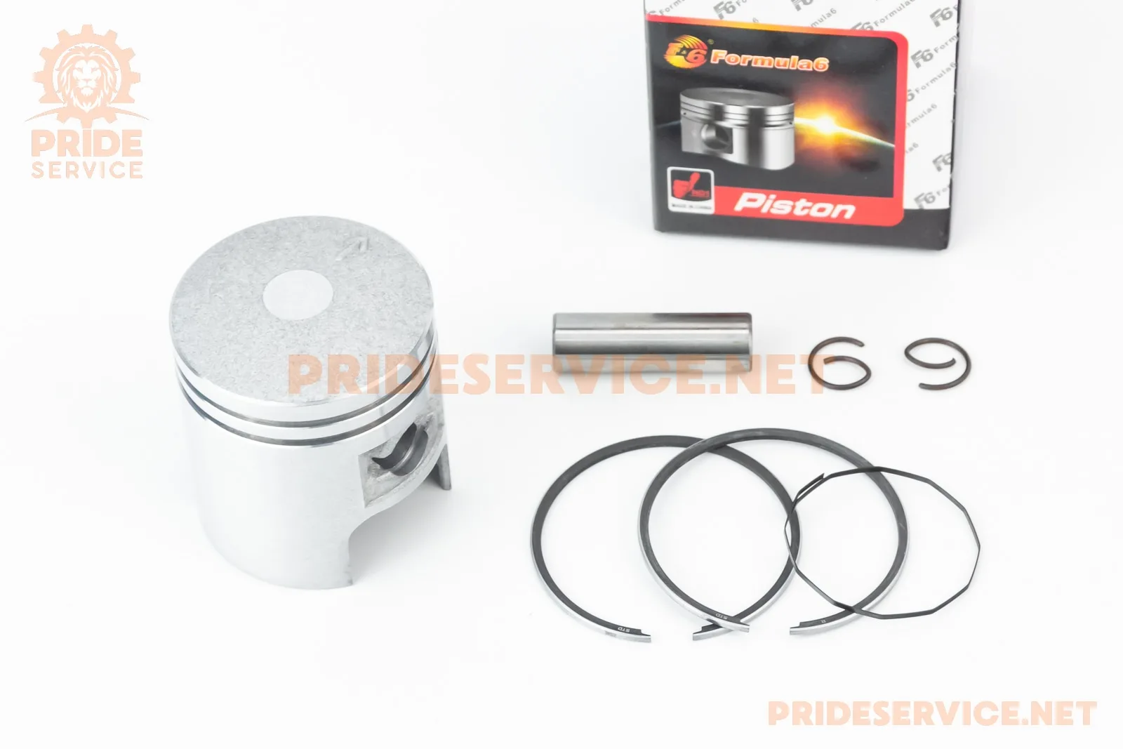 Поршень к-кт Suzuki AD50/LET'S 41мм STD (палець 10мм) (P_336003)