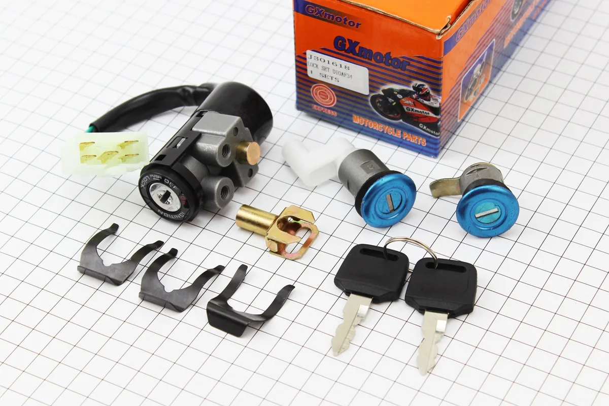 Замки к-кт Honda ZX AF35 (5 контактів) (S_336118)