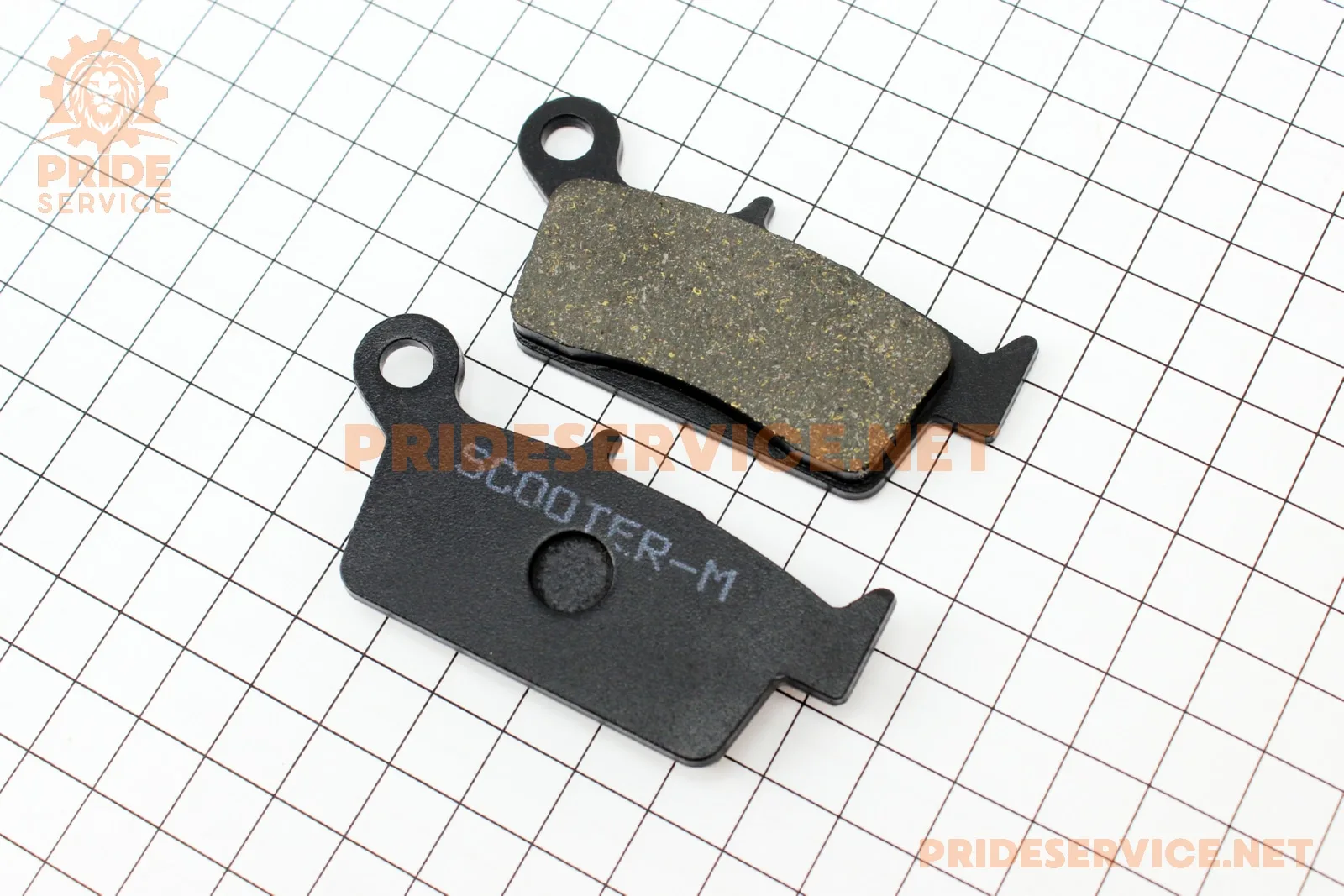 Гальмівні колодки (дискові) Honda LEAD AF20/XR 50/CRM 250; HYOSUNG RX400; SUZUKI DR-Z400/RM 125/DR 125; KAWASAKI KLX250/KX 125 к-кт (P_336207)