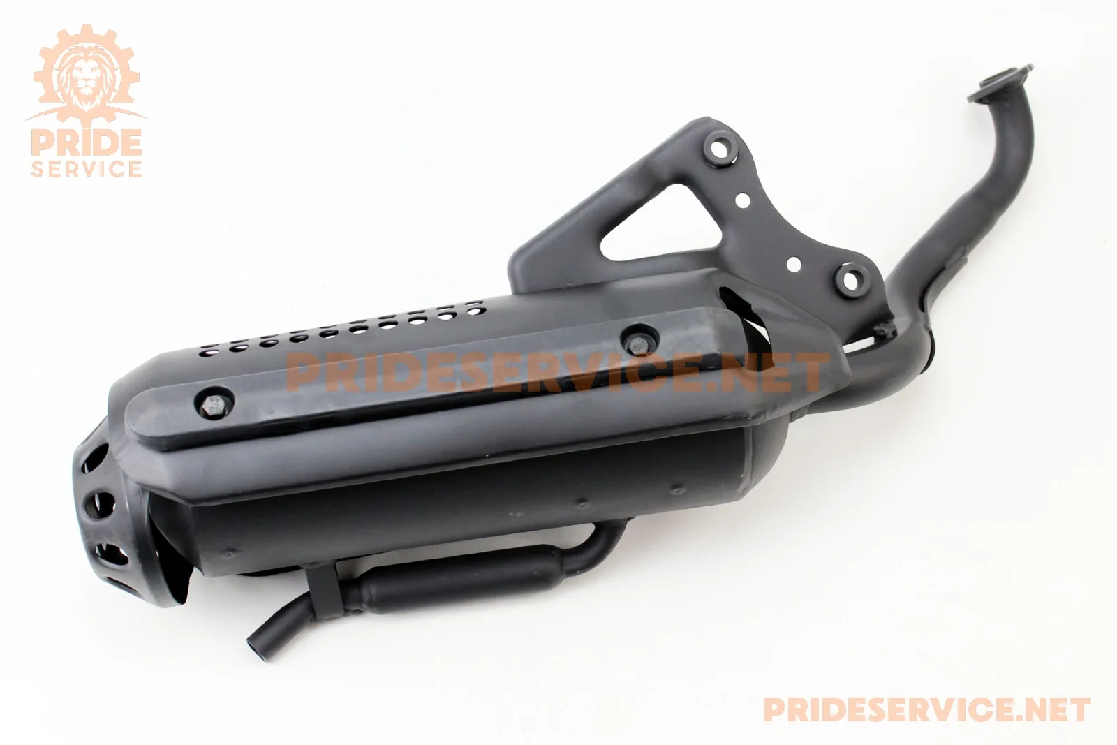 Глушник Honda DIO ZX AF34/35, LEAD AF-48, чорний (P_336341)