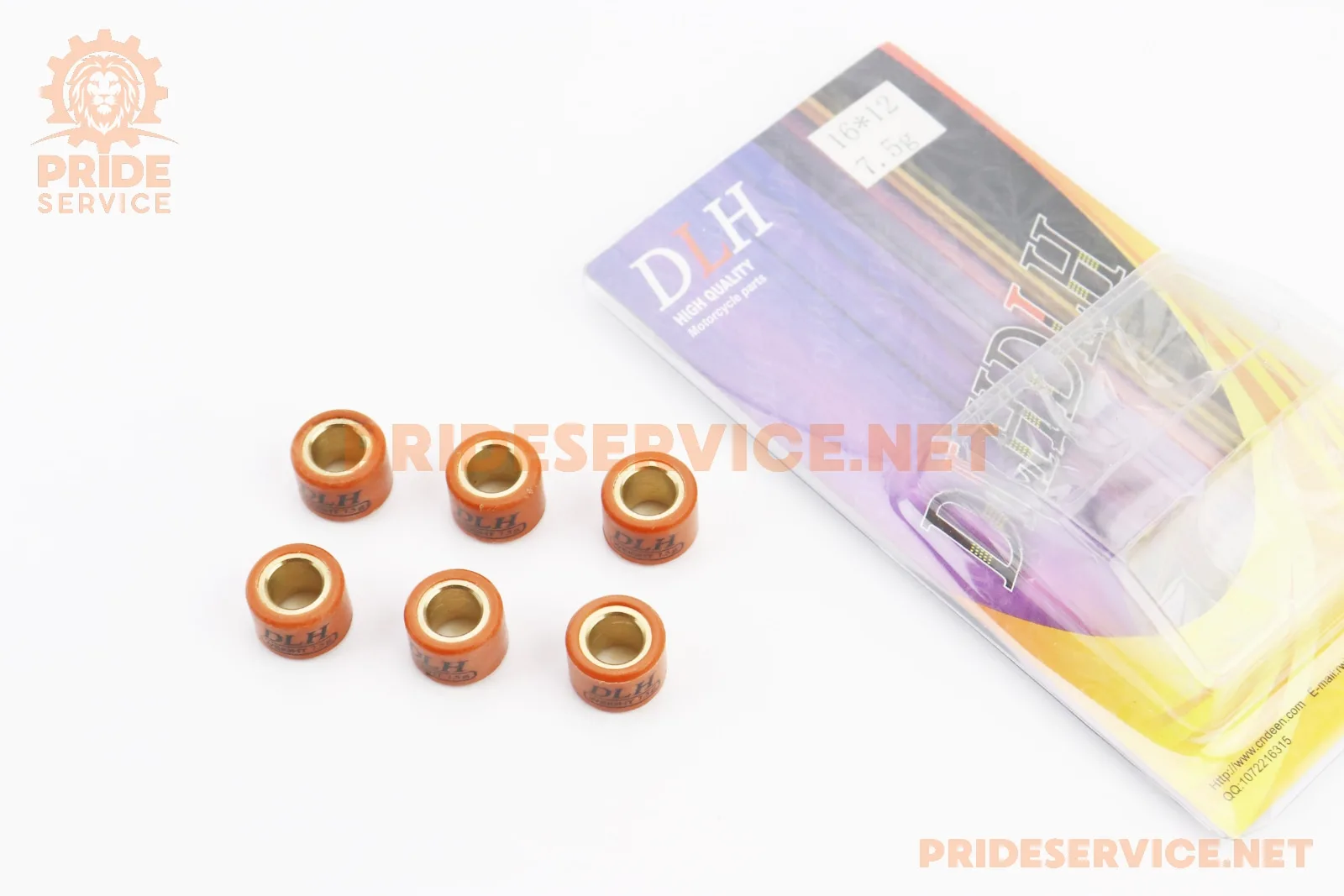 Ролики варіатора 6шт, Suzuki 16x12-7,5г, TUNING (P_336511)