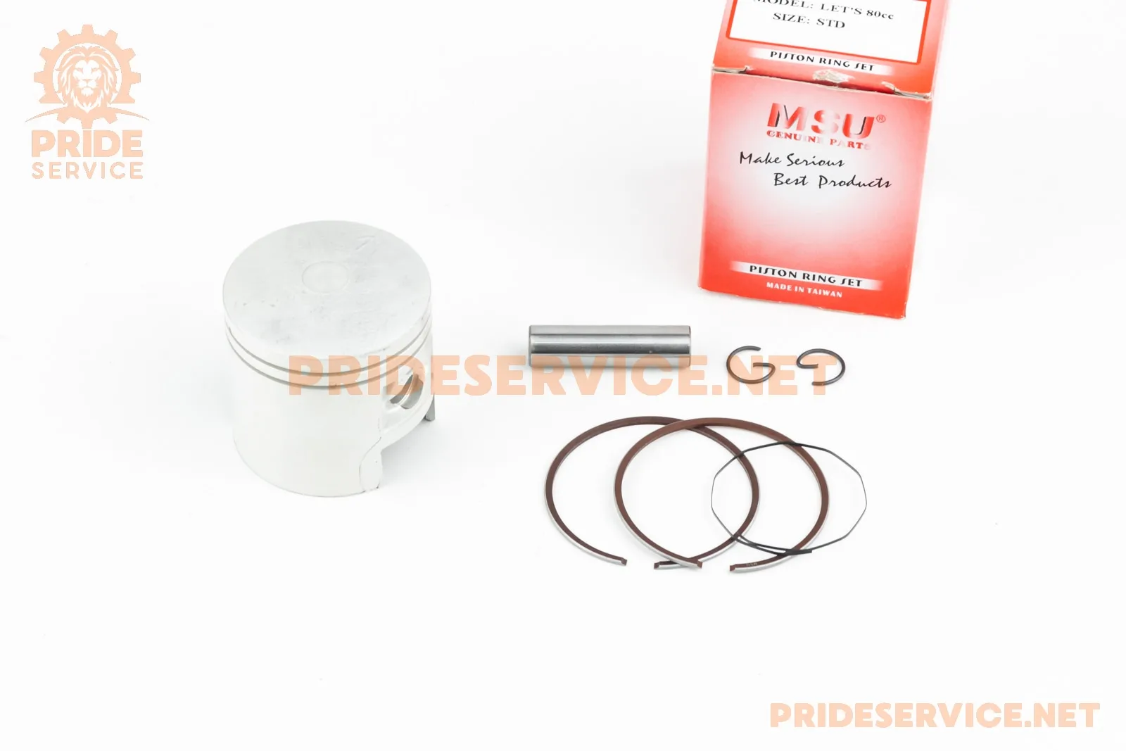 Поршень к-кт Suzuki AD70 47мм STD (палець 10мм), Тайвань (P_336576)