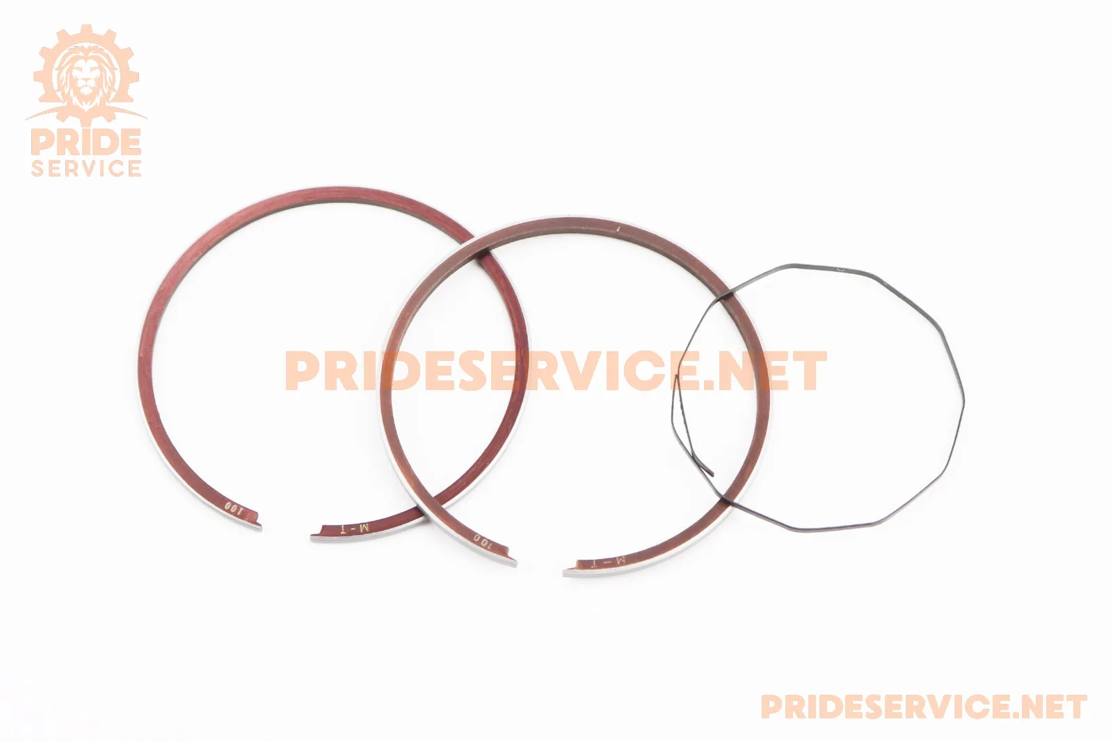 Кільця поршневі Honda DIO50 39мм +1,00 (замки внутрішні) (P_336746)
