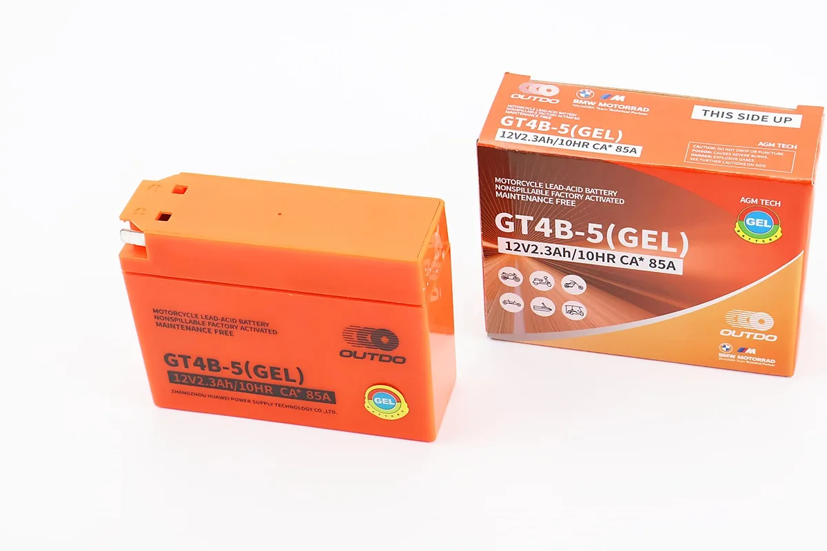 Акумулятор 12V2,3Ah GT4B-5 GEL (L115*W39*H87mm) 