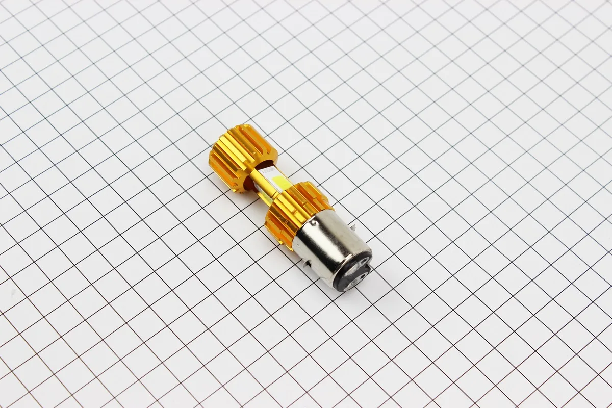 Лампа фари діодний BA20D - LED-3 (S_337204)