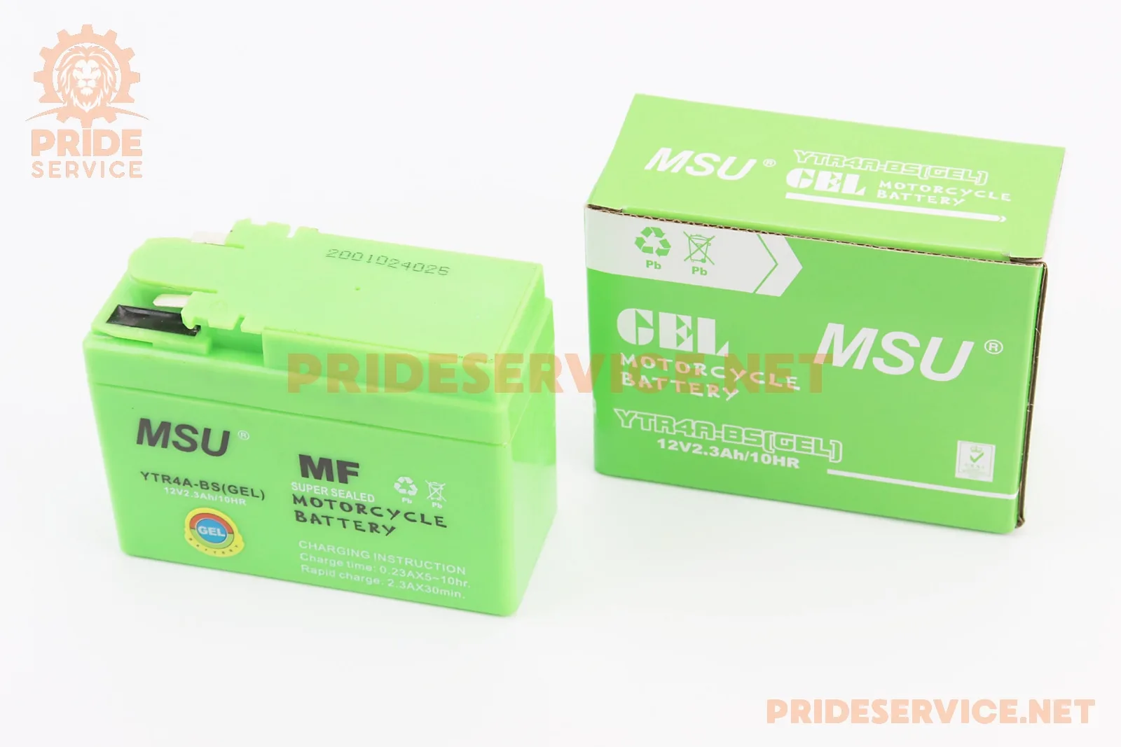 Акумулятор 12V2,3Ah YTR4A-BS GEL (L115*W49*H85мм) 
