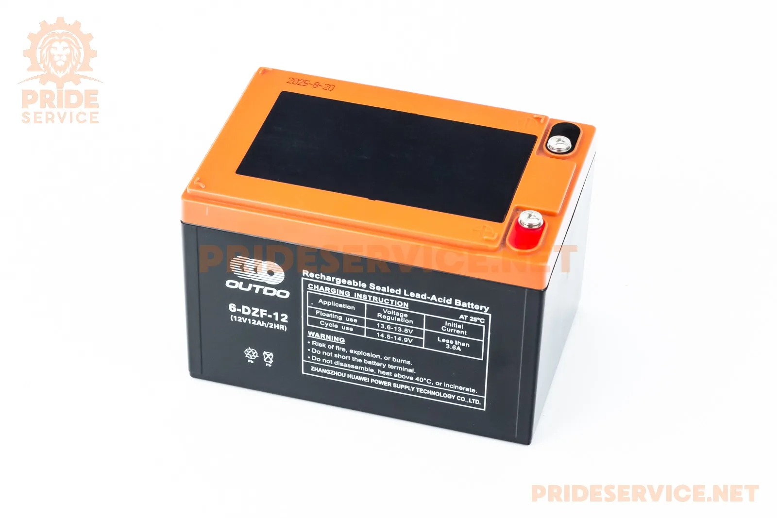 Акумулятор 12V12Ah 6DZM12 кислотний (L150*W101*H99мм) для ДБЖ, іграшок та ін. (P_337284)
