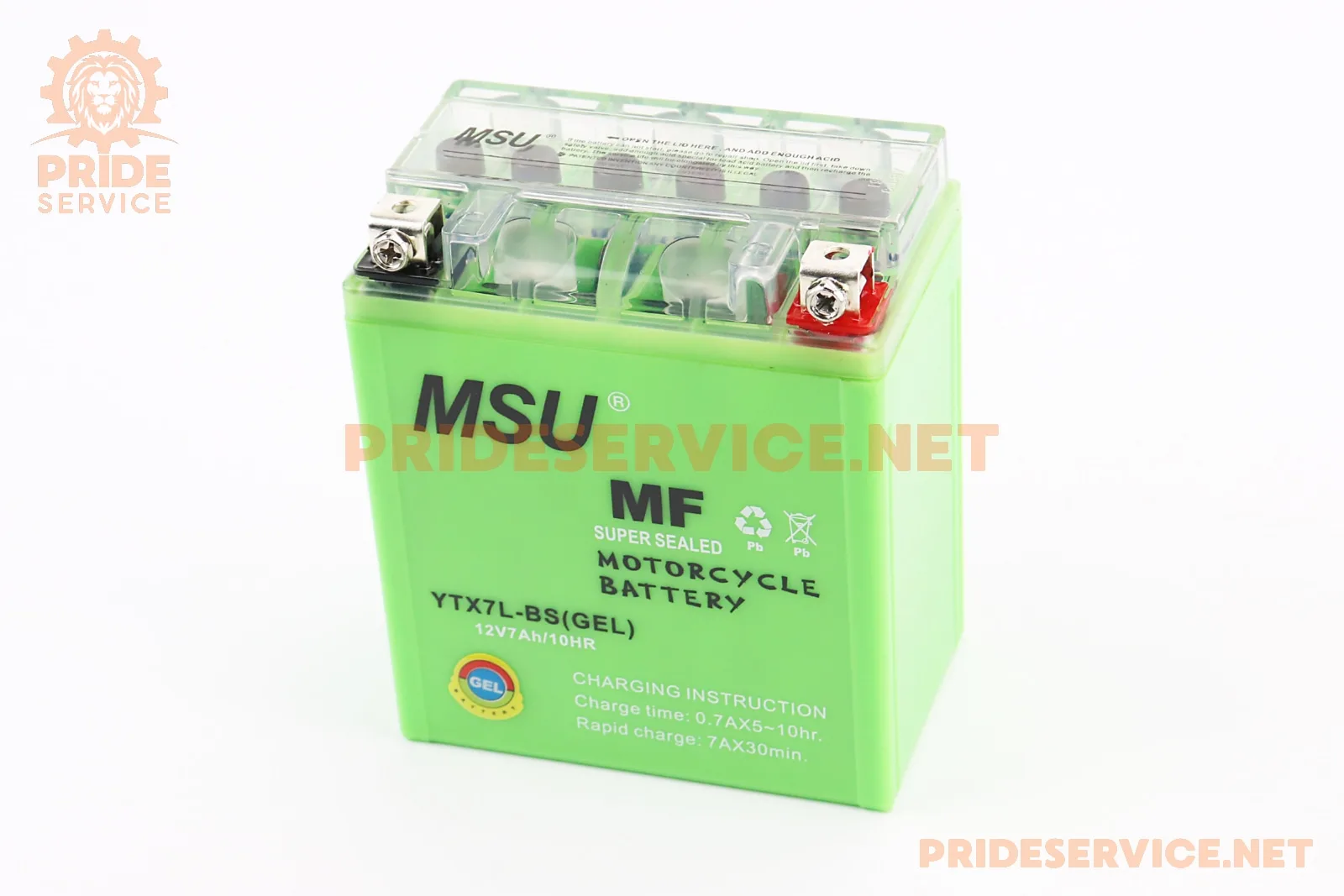 Акумулятор 12V7Ah YTX7L-BS GEL (L113*W70*H132мм) 