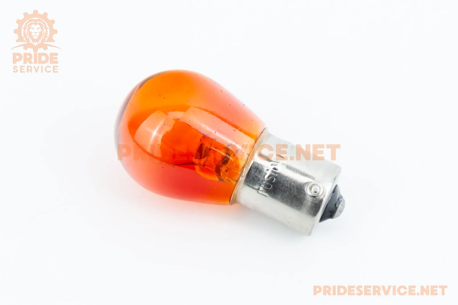 Лампа поворотника BA15S (з цоколем), жовта 12V/21W (P_337677)
