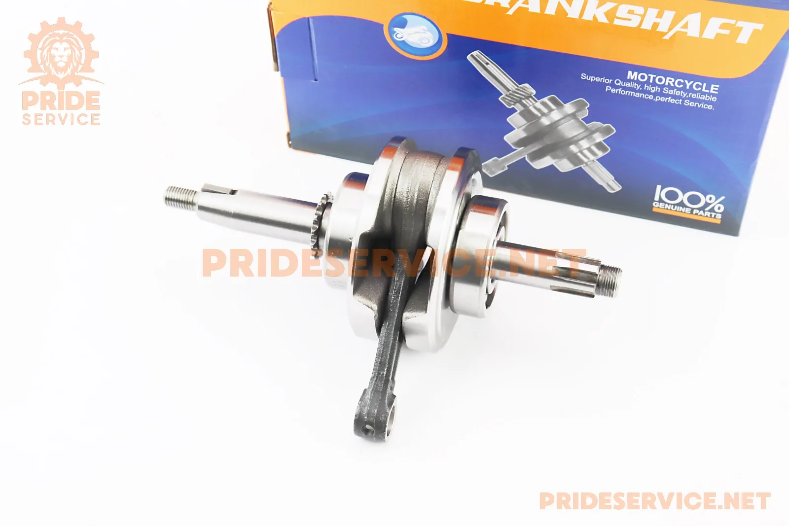 Колінвал+підшипники+шестерня 110cc-Active (P_338187)