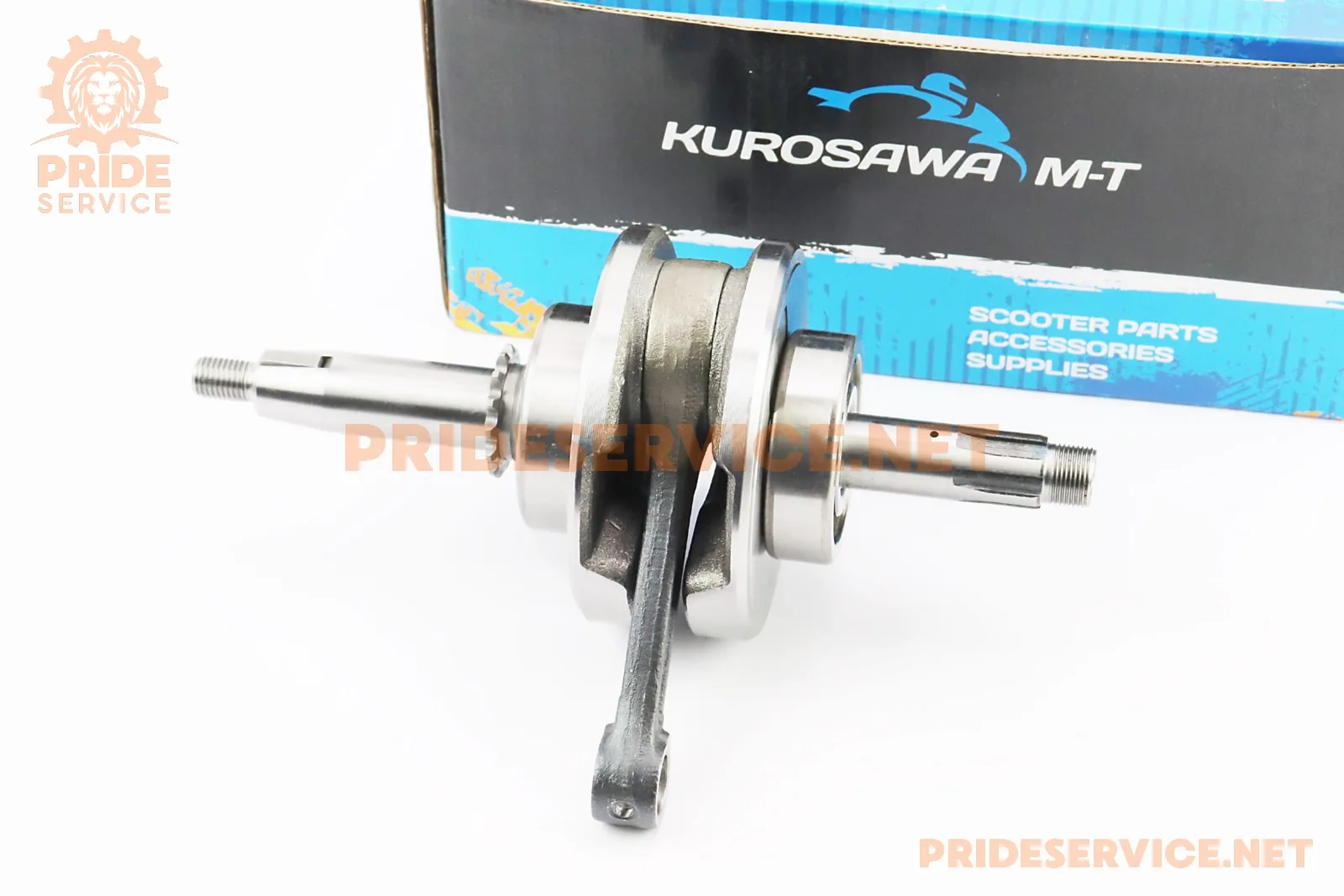 Колінвал+підшипники+шестерня 110cc-Active (P_338208)