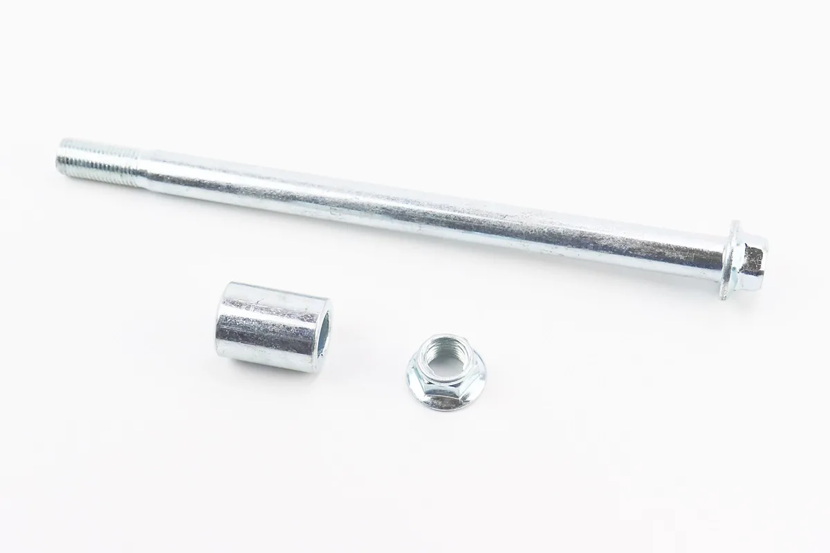 Вісь заднього колеса d15mm; L230mm + втулка, гайка (S_338840)