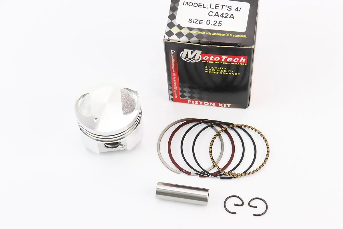 Поршень к-кт 4T Suzuki AD50/LET'S 50cc - 39мм + 0,25 (палець 10мм) Тайвань (S_339360)