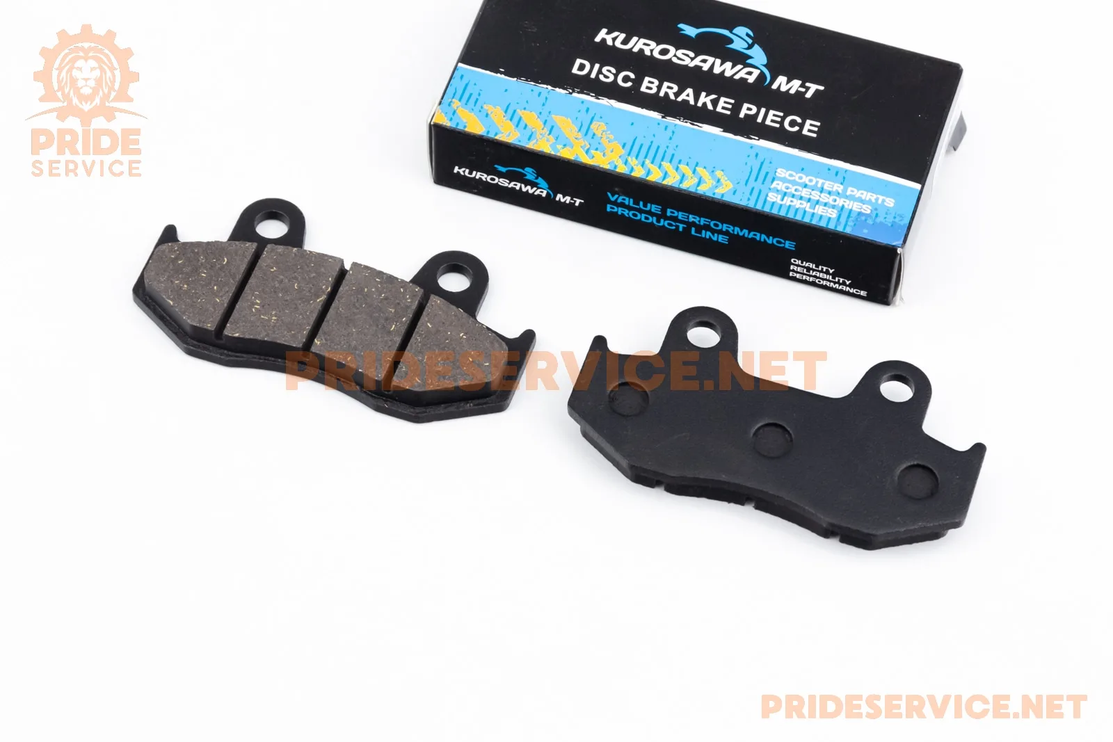 Гальмівні колодки (дискові) Honda LEAD AF48/MBX80/CR 125/MTX 125/FTR 223/XLR 250R/CR 500RE/MTX 125RWE/TRX 250R к-кт (P_339639)