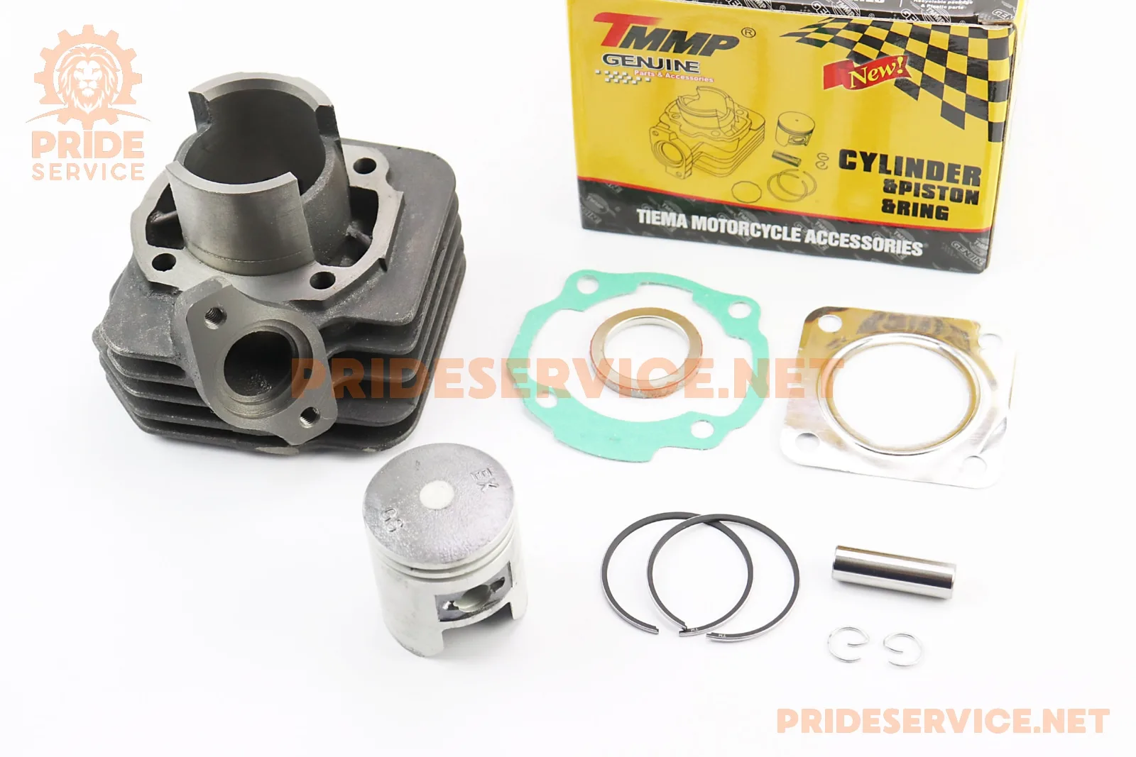 Циліндр к-кт (цпг) Honda TACT AF09/AF16 50cc-41мм (палець 10мм, кріплення глушника 47мм) (P_339661)