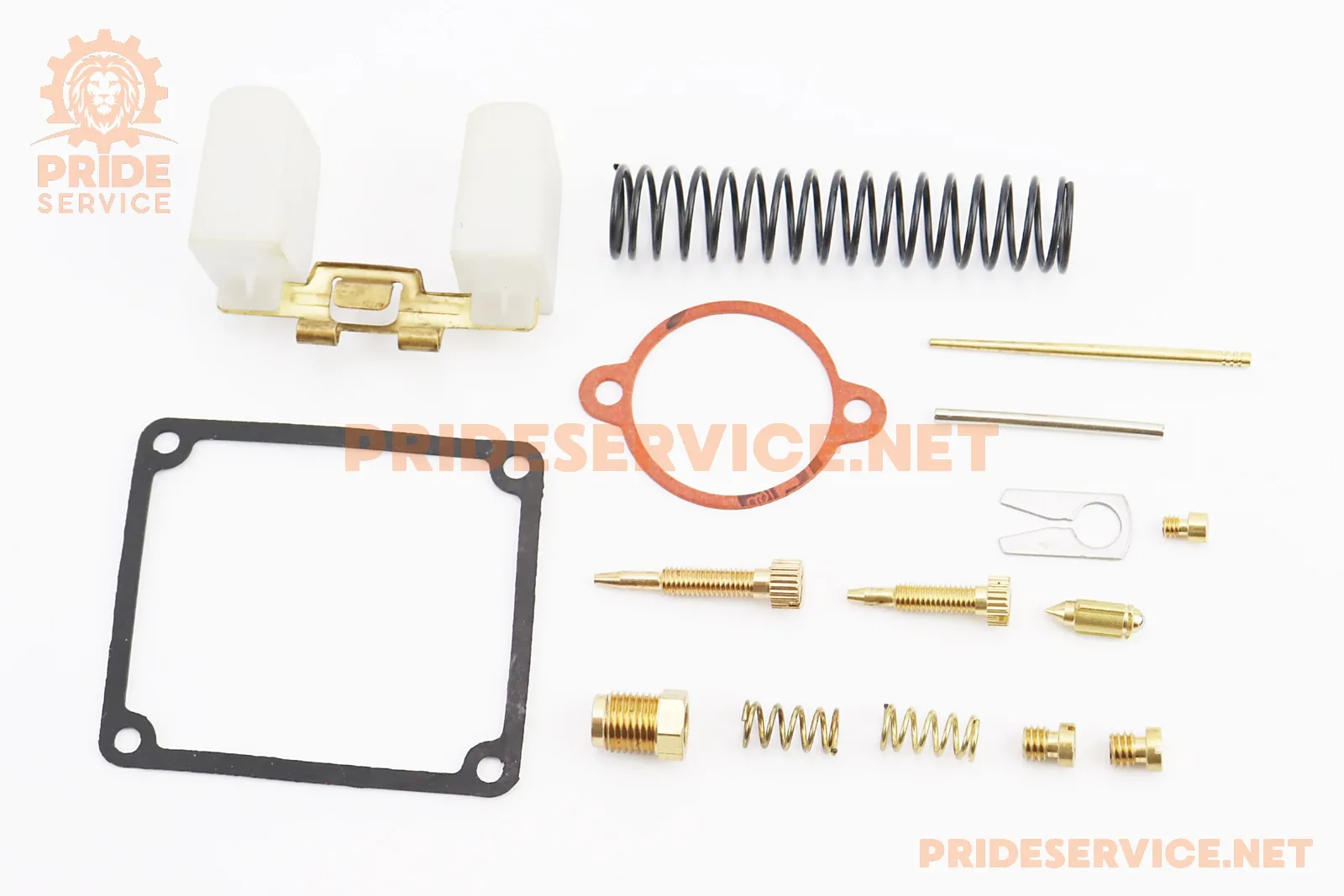 Ремонтний комплект карбюратора 12V, 14 деталей+поплавок (P_343067)