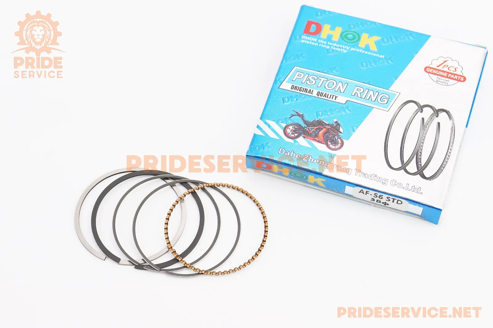 Кільця поршневі Honda DIO AF56 38мм STD (P_347541)