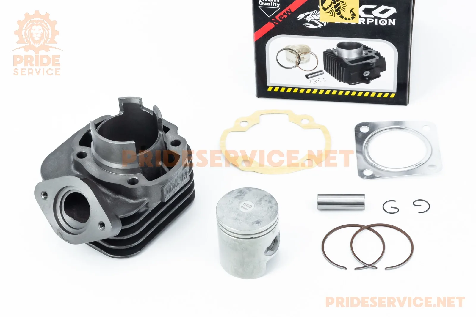 Циліндр к-кт (цпг) Honda DIO ZX/AF34 65cc-44мм (палець 12мм) (AF35 DIO ZX; AF48 LEAD) (P_347659)