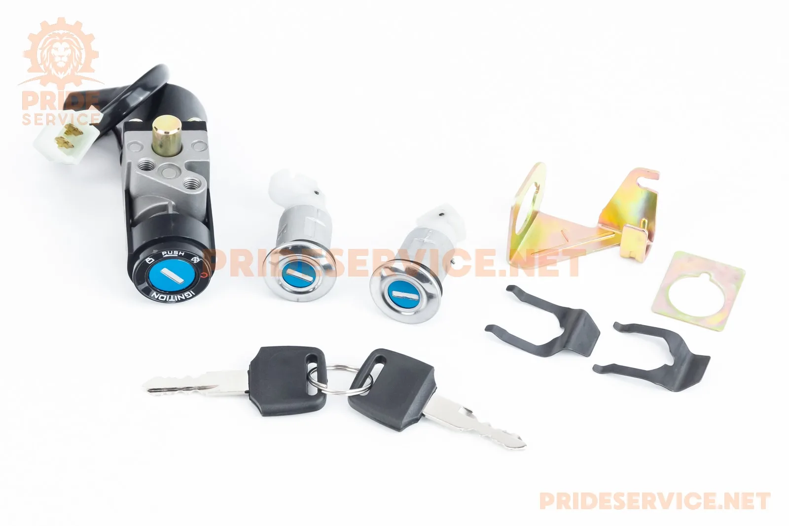 Замки к-кт Honda DIO AF27/34 (2 дроти) тип 2 (P_347800)