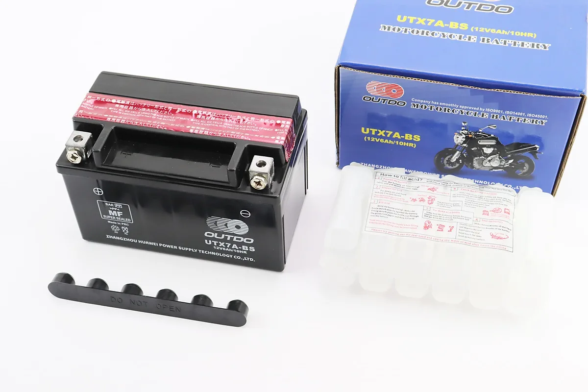 Акумулятор 12V6Ah UTX7A-BS кислотний (L150*W85*H95мм), 2024р (P_348034)