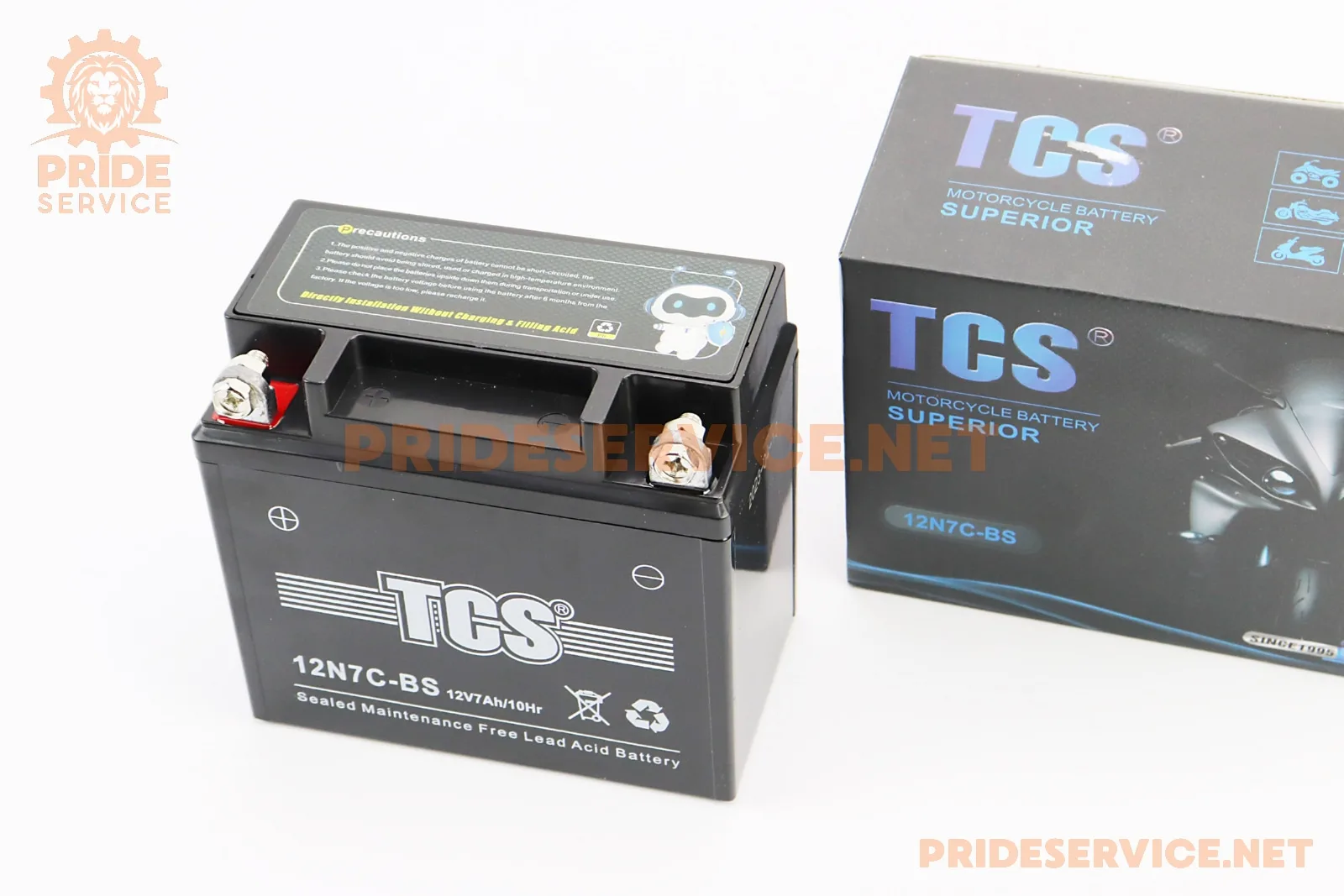 Акумулятор 12V7Ah 12N7C-BS GEL (L137*W76*H124мм) 