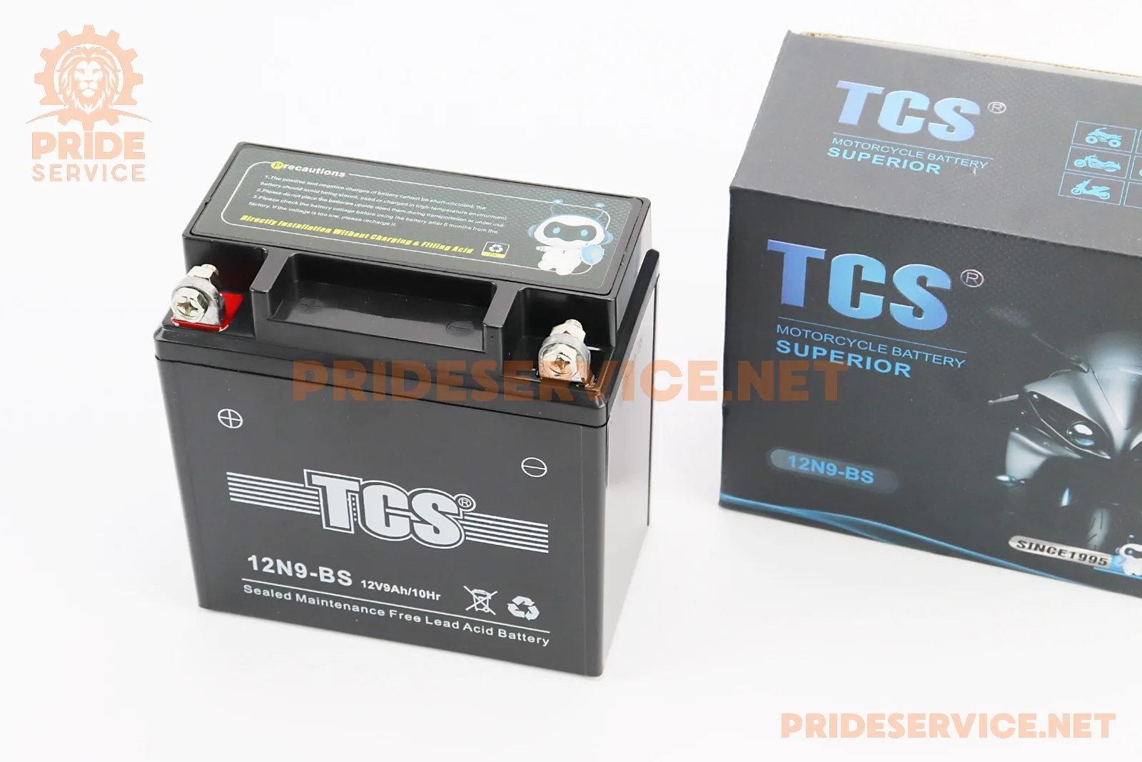 Акумулятор 12V9Ah 12N9-BS GEL (L135*W75*H135мм) 