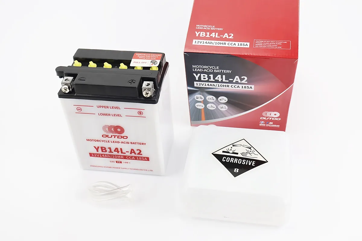 Акумулятор 12V14Аh YB14L-A2 кислотний (L134*W89*H166мм) (P_348203)