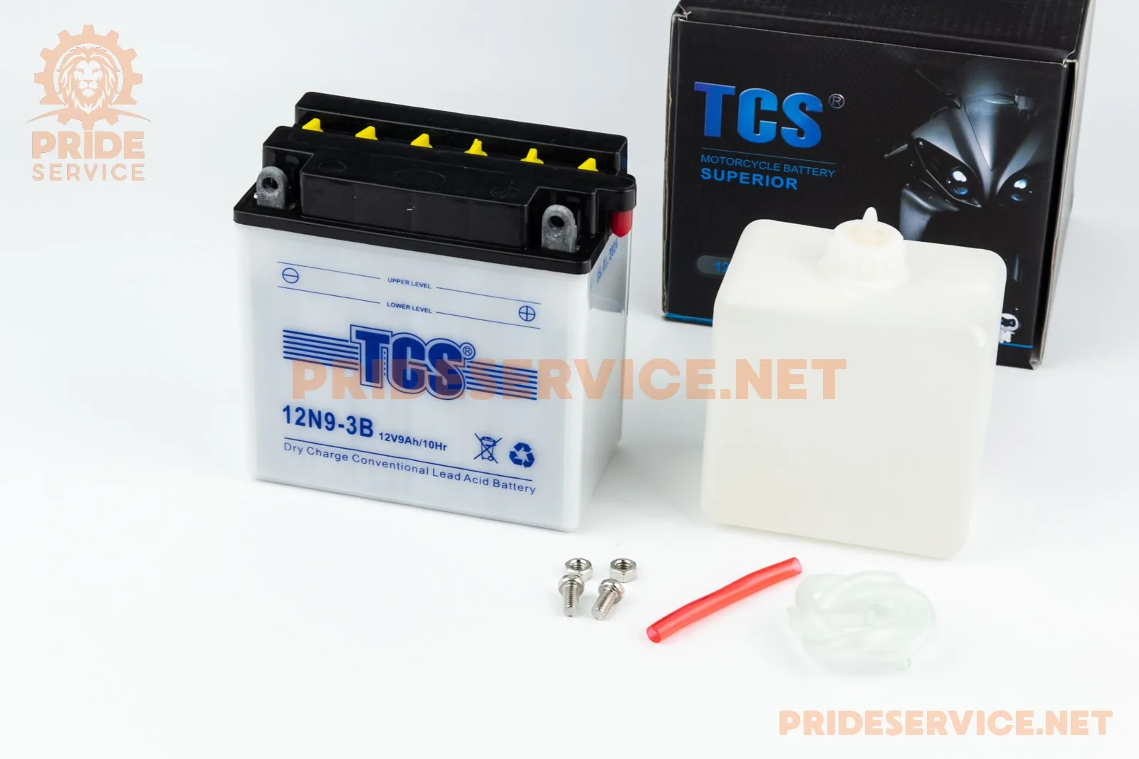 Акумулятор 12V9Ah 12N9-3B кислотний (L135*W75*H137мм) (P_348302)
