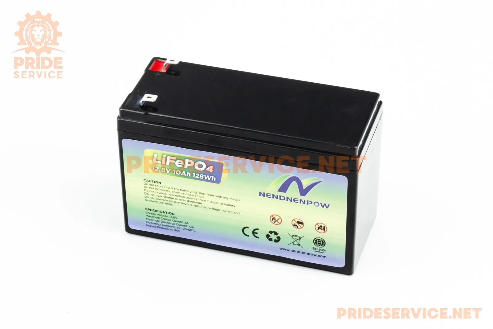 Акумулятор 12,8V10Ah 128Wh LiFePO4 (L151*W65*H94mm) для ДБЖ, іграшок та ін. (P_348323)