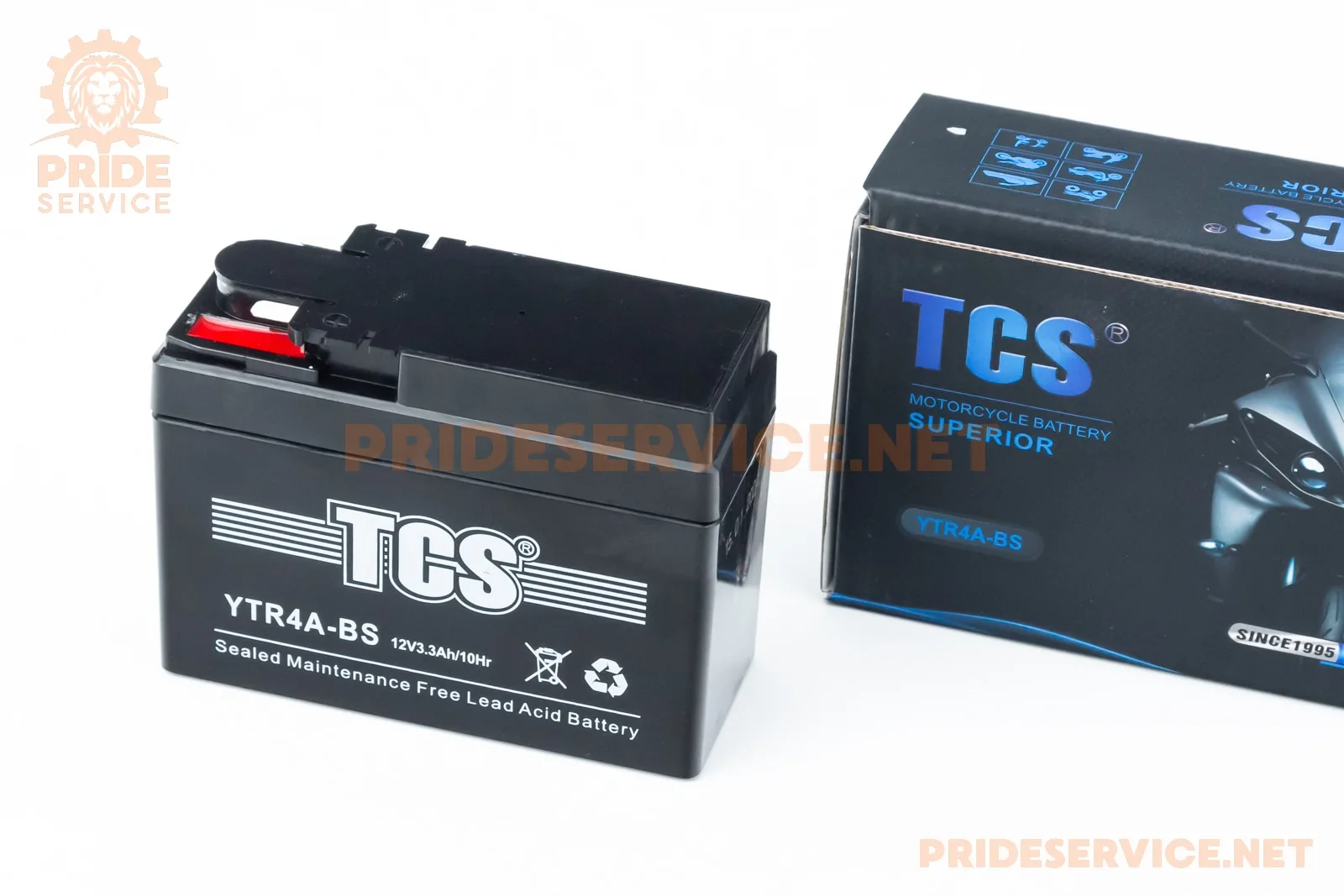 Акумулятор 12V3,3Ah YTR4A-BS GEL (L115*W49*H85мм) 