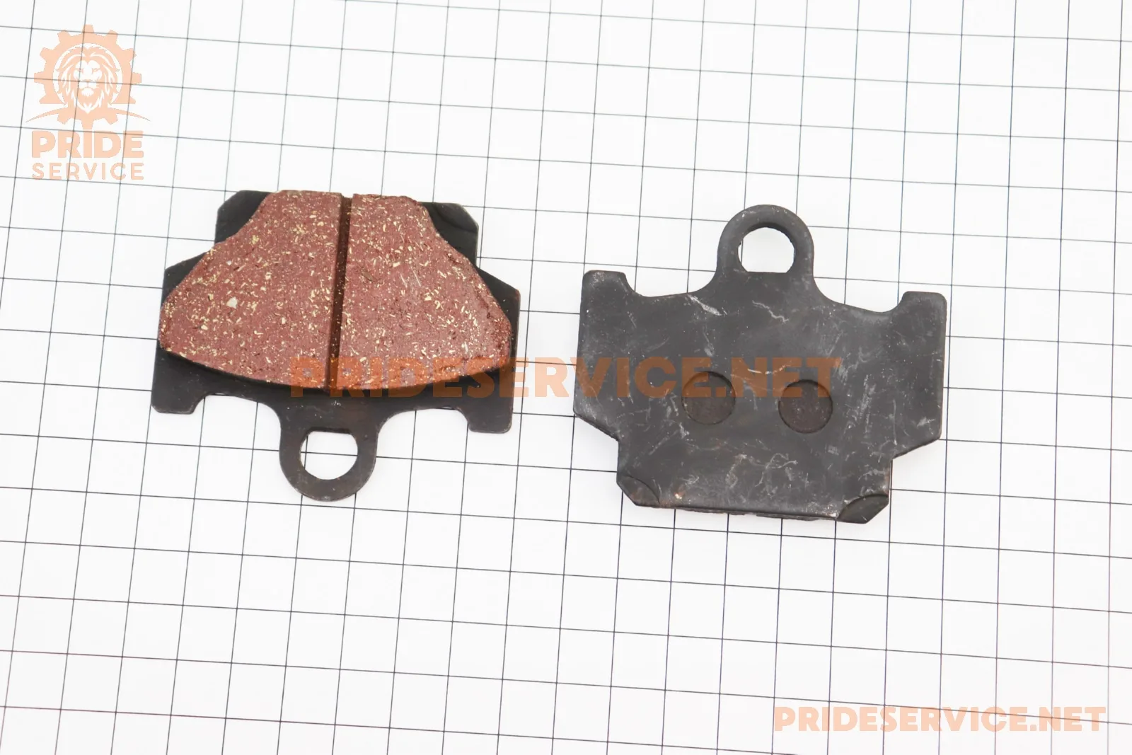 Гальмівні колодки (дискові) Yamaha DT 80LC/RX 115/XS 400/XT600/RD 125 LC/XZ 550 RK/RZ 350 L/RZ 250R/XV 250 U, к-кт (P_351275)