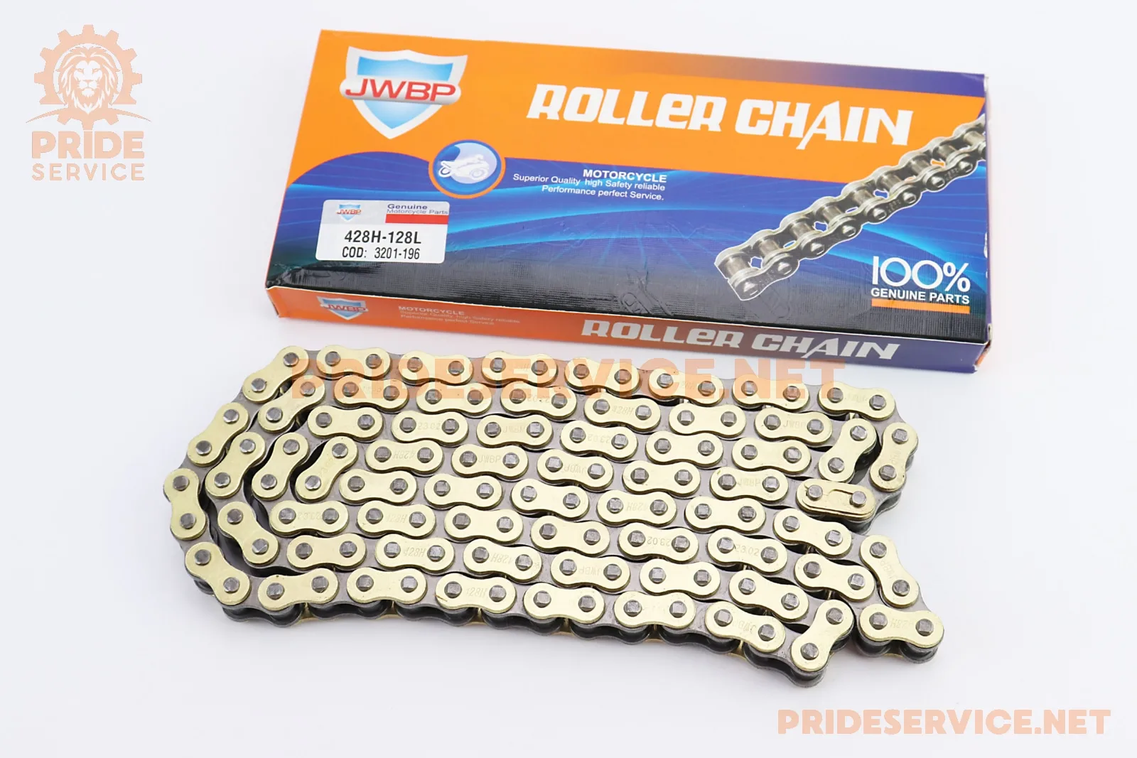 Ланцюг приводу колеса 428Hx128L GOLD (P_351436)