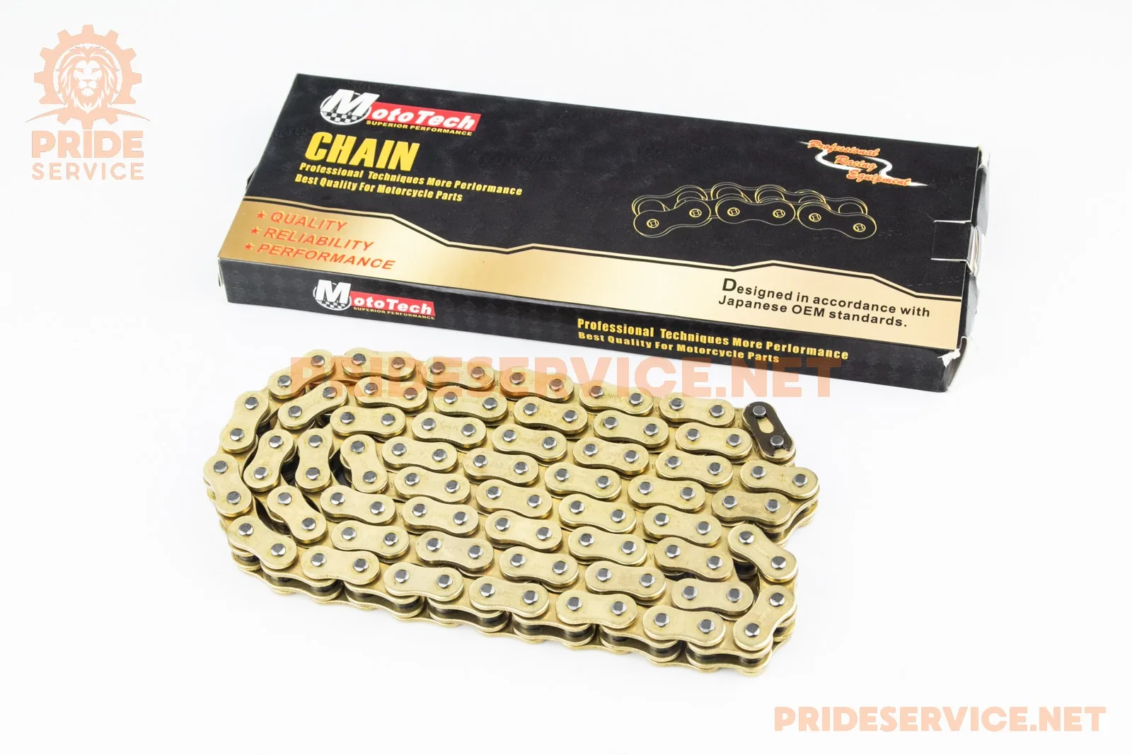 Ланцюг приводу колеса 520HVOx104L GOLD (з сальниками) (P_351506)