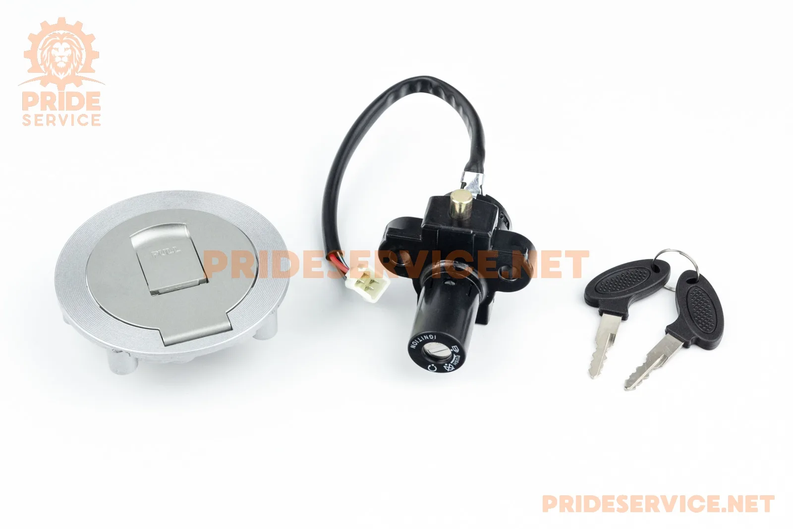 Shineray XY200/250GY-9А Замки к-кт (запалювання, кришка бака) (P_351550)