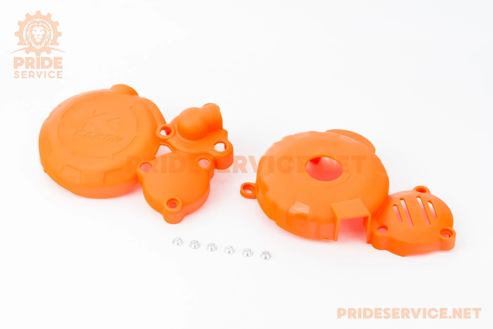 Захист бічних кришок двигуна к-кт (пластик) Profactory 300 (Zongshen CBS300 174MN), чорний (P_351782)