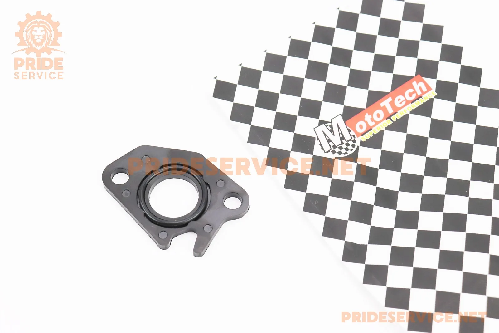 Прокладка патрубка карбюратора Honda DIO AF34/35 (пластмас) d-18мм+манжет (P_352066)