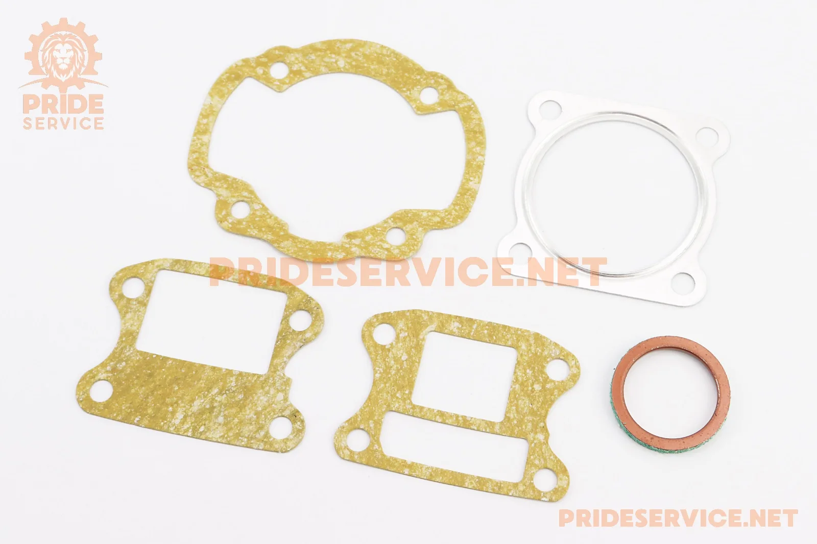 Прокладки поршневої Honda DIO80cc-48мм, к-кт 5 деталей, Тайвань (P_352220)