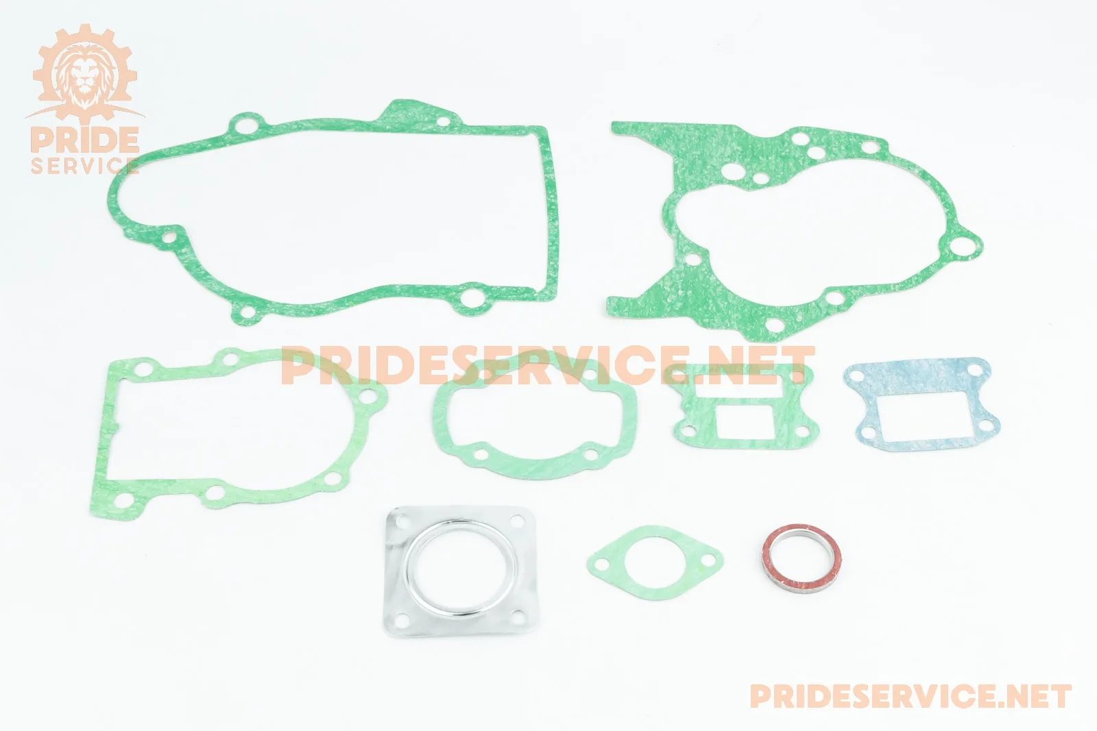 Прокладки двигуна Honda DIO50cc-39мм, к-кт 9 деталей (P_352431)