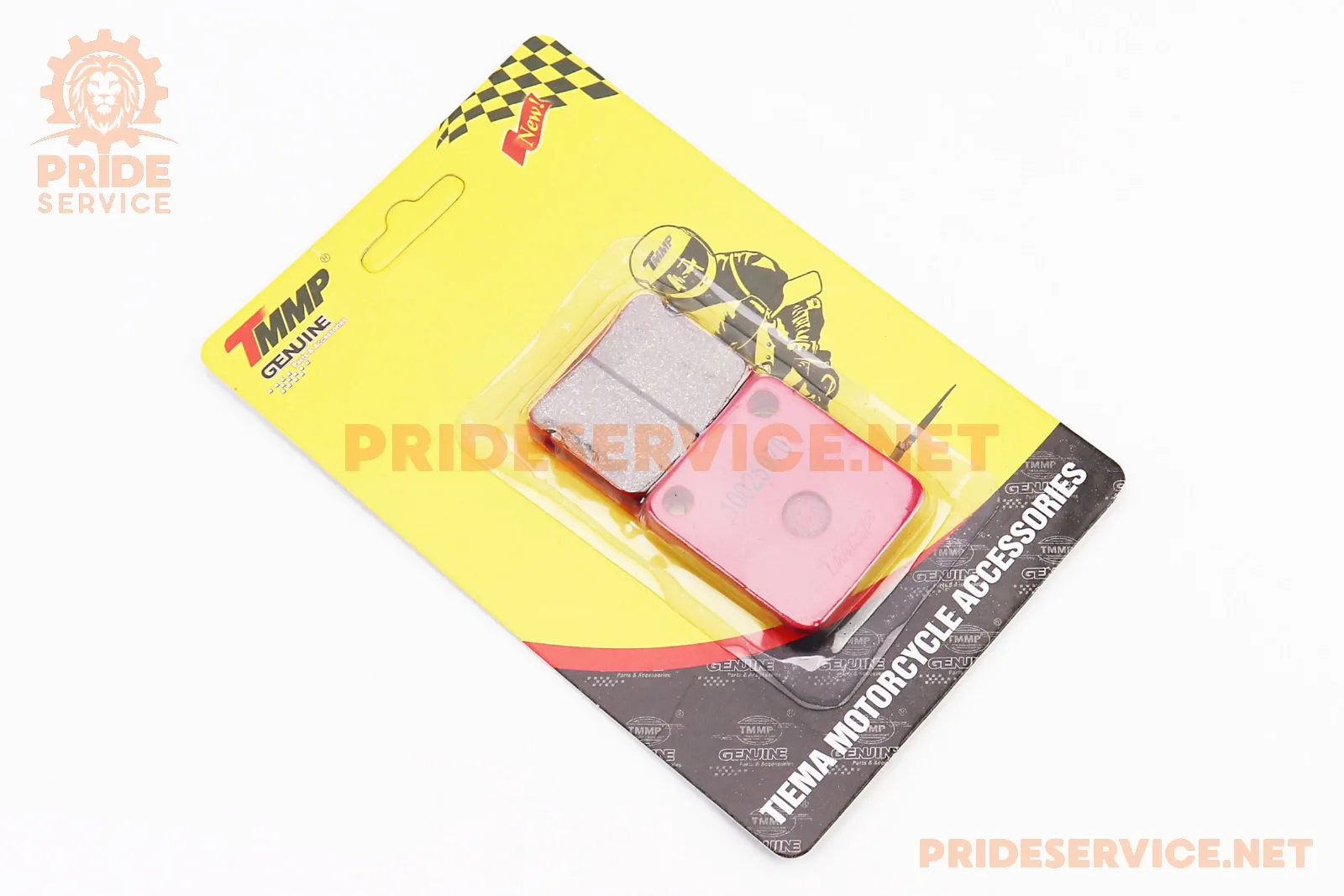 Гальмівні колодки (дискові) Honda DI050/Tact 50; DAELIM GZ50; SYM- Orbit 50; KYMCO- MXU 400 к-кт 2шт, червоні (P_352522)