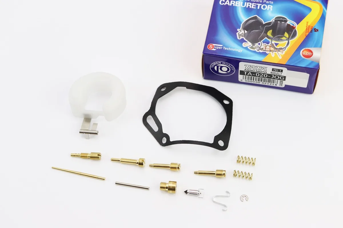 Ремонтний комплект карбюратора Yamaha JOG, 9 деталей+поплавок (P_352817)